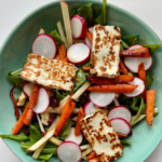 Crunchy Halloumi Salad