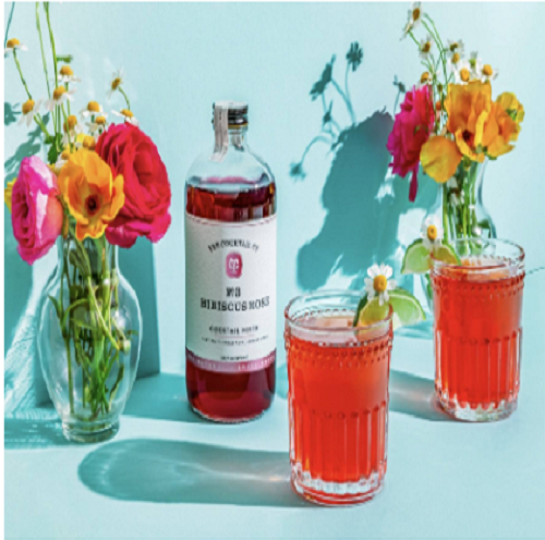 Hibiscus Rose Cocktail Mixer