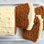 Gingerbread Pound Cake Slice