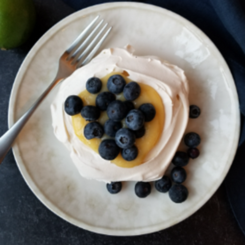 Lemon Blueberry Pavlova (GF)