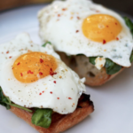 Prosciutto & Fried Egg Tartine