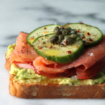 Smoked Salmon and Avocado Tartine