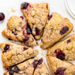 Sour Cherries Almond Scone