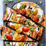 Tomato & Mozzarella Flatbread Slice